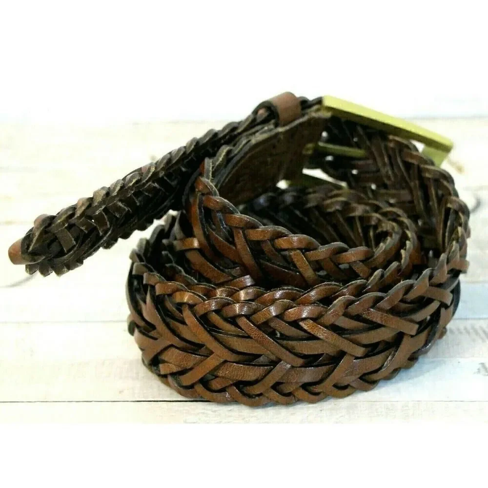 CLASSIC BROWN GENUINE LEATHER 1.25